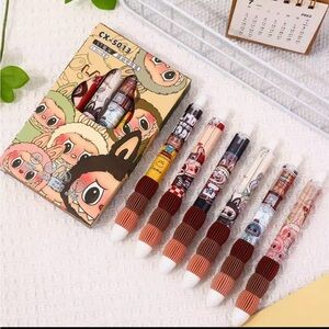 Cute Cartoon Multi-Color Gel Pens Set